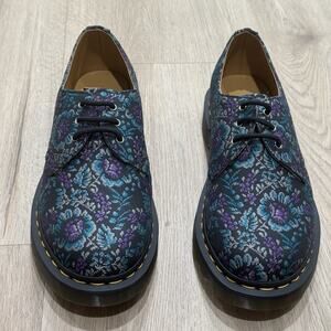 Dr. Martens 1461 Floral Jacquard Oxford Shoes Men’s Sz 9 US Women's 10 US